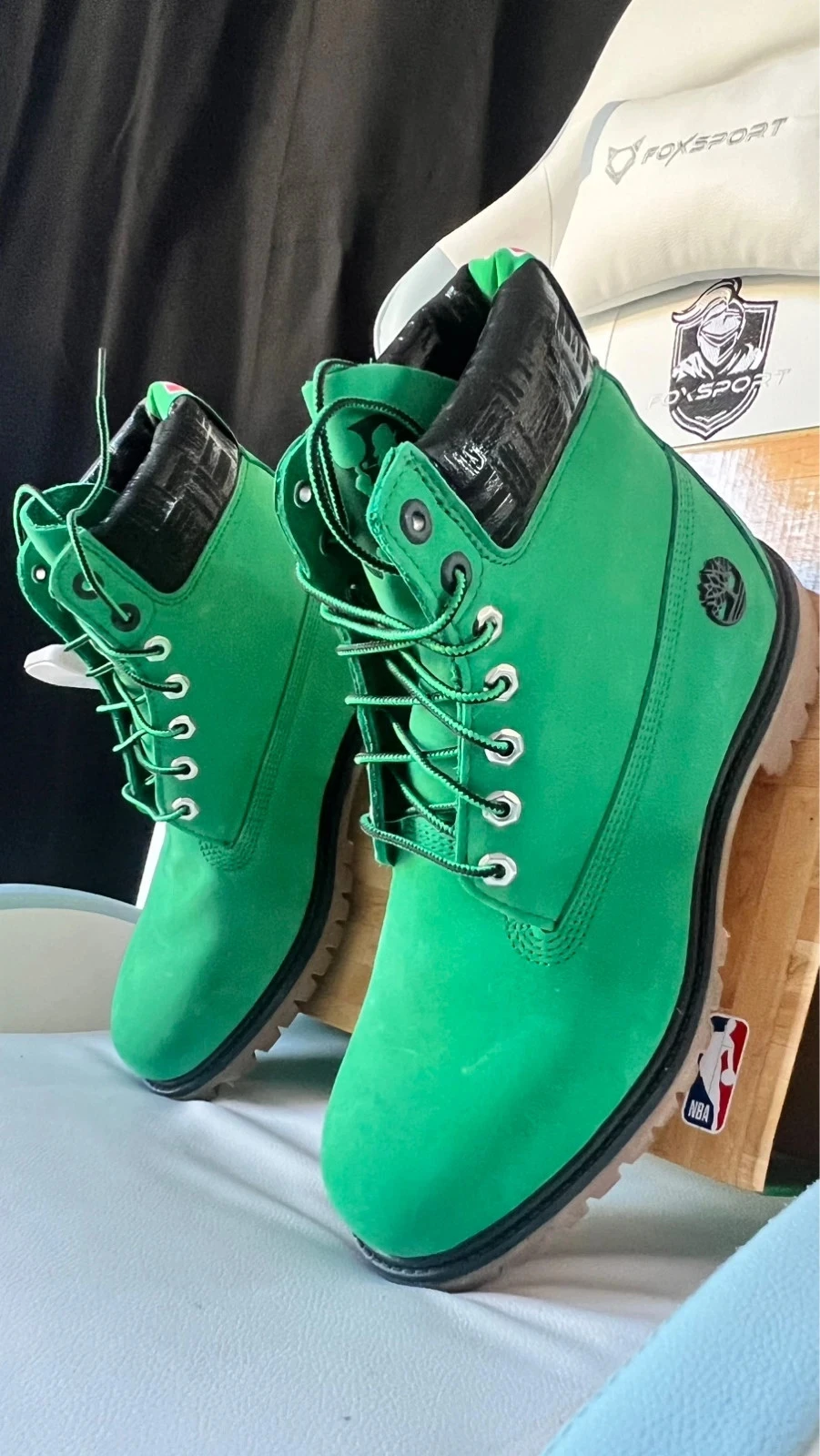 Timberland x Boston Celtics x NBA Edição Limitada Botas Impermeáveis – photo 18